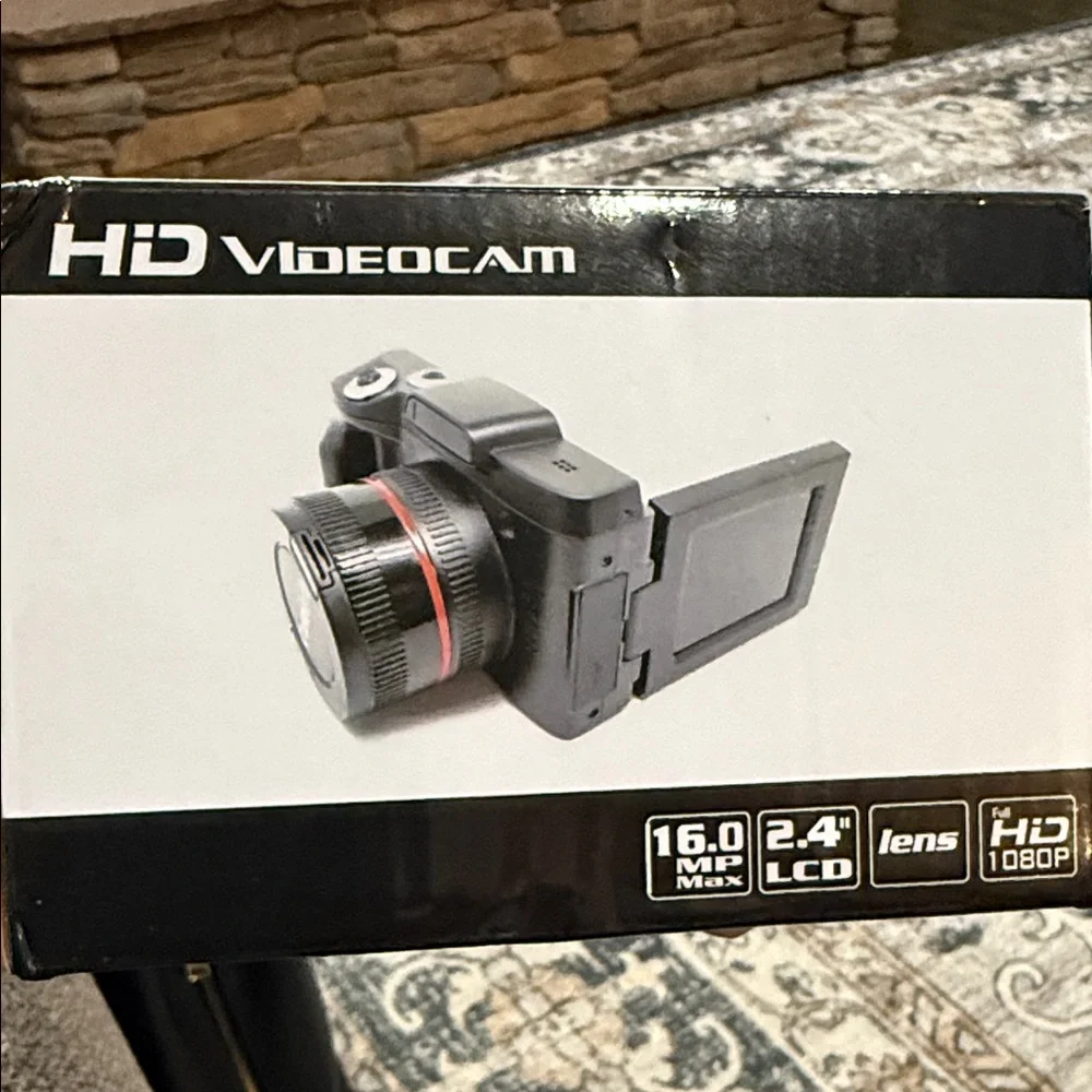 SLR Camera HD Videocam - Black
